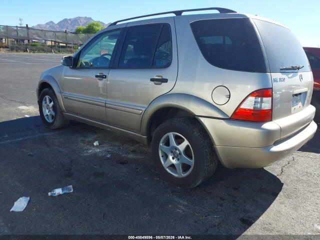 Продажа на аукционе авто 2003 Mercedes-benz Ml 320, vin: 4JGAB54E73A381891, номер лота: 45049596