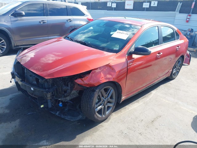 45049728 :رقم المزاد ، 3KPF34AD2ME388792 vin ، 2021 Kia Forte Gt-line مزاد بيع
