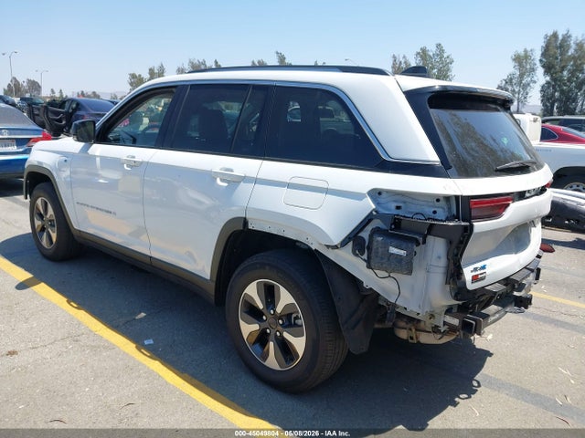 45049804 :رقم المزاد ، 1C4RJYB63N8758170 vin ، 2022 Jeep Grand Cherokee 4xe Limited 4x4 مزاد بيع