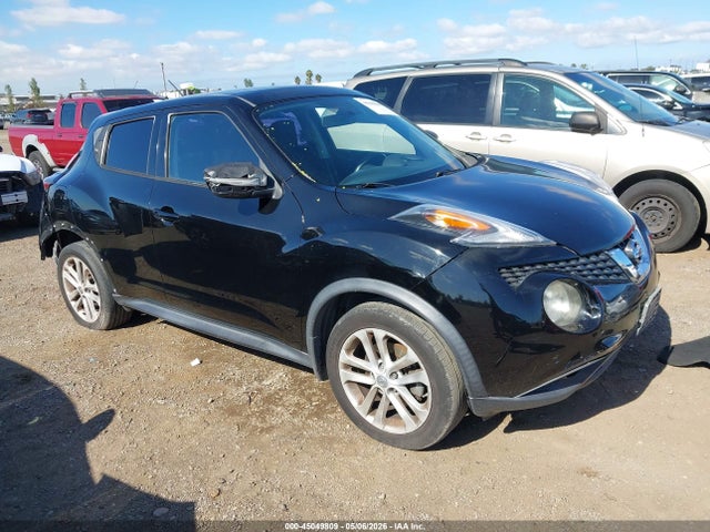 2015 Nissan Juke S მანქანა იყიდება აუქციონზე, vin: JN8AF5MR1FT502326, აუქციონის ნომერი: 45049809