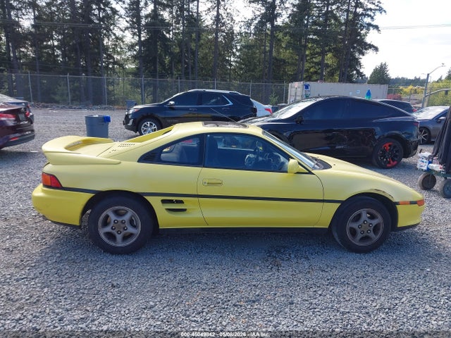 45049842 :رقم المزاد ، JT2SW21M8M0011024 vin ، 1991 Toyota Mr2 مزاد بيع