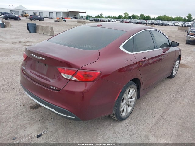 Aukcja sprzedaży 2015 Chrysler 200 Limited, vin: 1C3CCCAB0FN695716, numer aukcji: 45049844