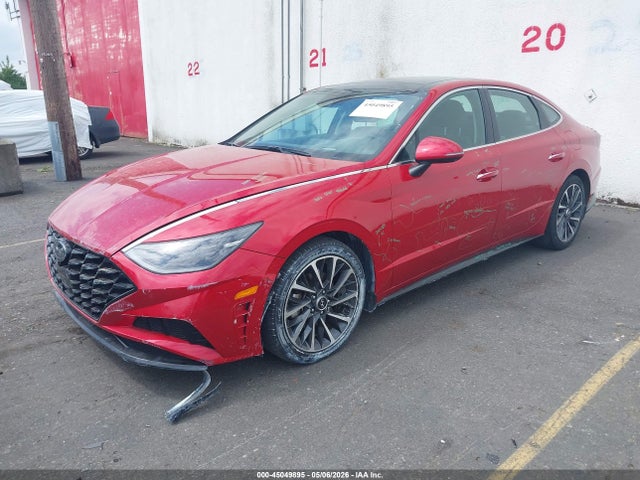 45049895 :رقم المزاد ، KMHL34J29NA187845 vin ، 2022 Hyundai Sonata Limited مزاد بيع