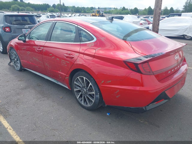 45049895 :رقم المزاد ، KMHL34J29NA187845 vin ، 2022 Hyundai Sonata Limited مزاد بيع
