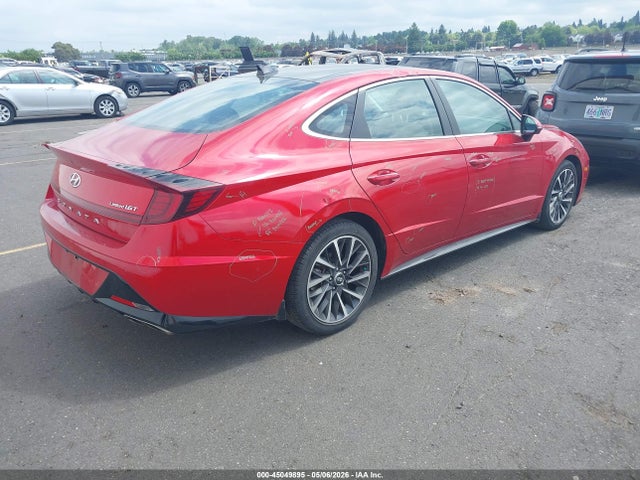 45049895 :رقم المزاد ، KMHL34J29NA187845 vin ، 2022 Hyundai Sonata Limited مزاد بيع
