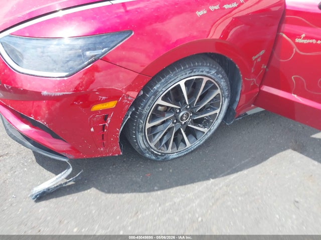 45049895 :رقم المزاد ، KMHL34J29NA187845 vin ، 2022 Hyundai Sonata Limited مزاد بيع