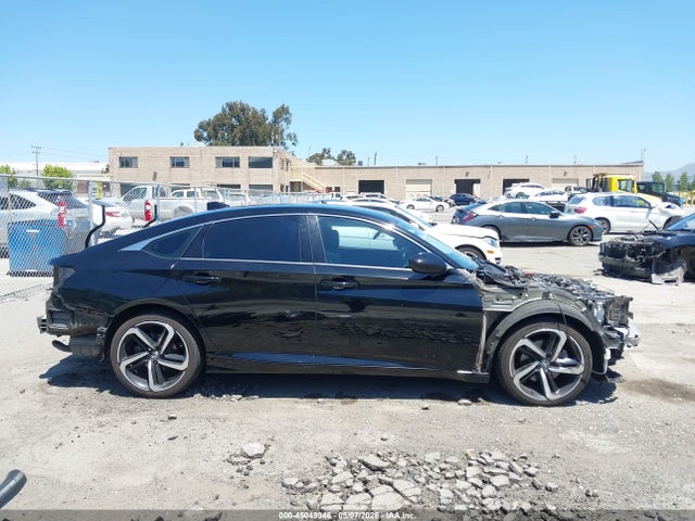 45049946 :رقم المزاد ، 1HGCV1F35NA010886 vin ، 2022 Honda Accord Sport مزاد بيع