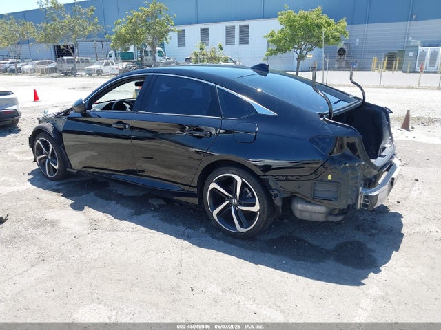 45049946 :رقم المزاد ، 1HGCV1F35NA010886 vin ، 2022 Honda Accord Sport مزاد بيع