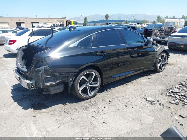 45049946 :رقم المزاد ، 1HGCV1F35NA010886 vin ، 2022 Honda Accord Sport مزاد بيع