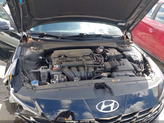 2022 Hyundai Elantra Limited მანქანა იყიდება აუქციონზე, vin: 5NPLP4AG4NH076763, აუქციონის ნომერი: 45049958