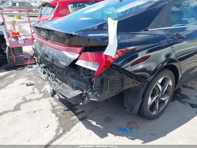 2022 Hyundai Elantra Limited მანქანა იყიდება აუქციონზე, vin: 5NPLP4AG4NH076763, აუქციონის ნომერი: 45049958