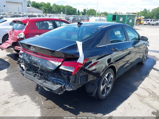 2022 Hyundai Elantra Limited მანქანა იყიდება აუქციონზე, vin: 5NPLP4AG4NH076763, აუქციონის ნომერი: 45049958