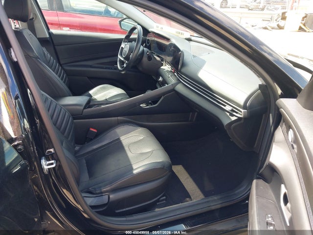 2022 Hyundai Elantra Limited მანქანა იყიდება აუქციონზე, vin: 5NPLP4AG4NH076763, აუქციონის ნომერი: 45049958