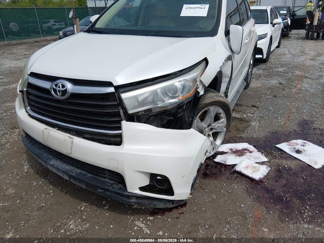 Aukcja sprzedaży 2015 Toyota Highlander Limited V6, vin: 5TDDKRFHXFS092396, numer aukcji: 45049964