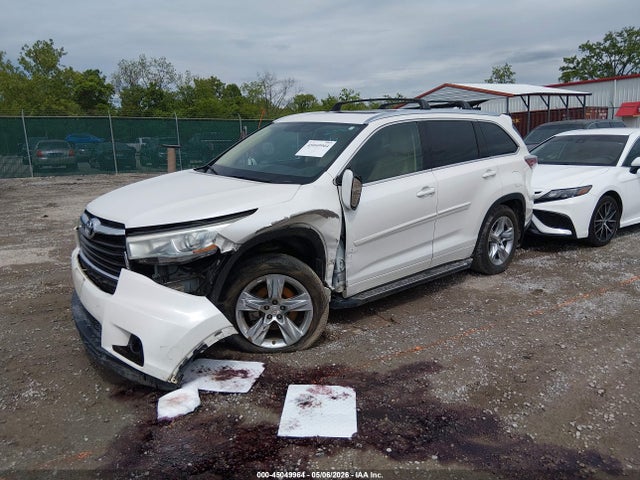 Aukcja sprzedaży 2015 Toyota Highlander Limited V6, vin: 5TDDKRFHXFS092396, numer aukcji: 45049964