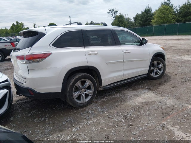Aukcja sprzedaży 2015 Toyota Highlander Limited V6, vin: 5TDDKRFHXFS092396, numer aukcji: 45049964