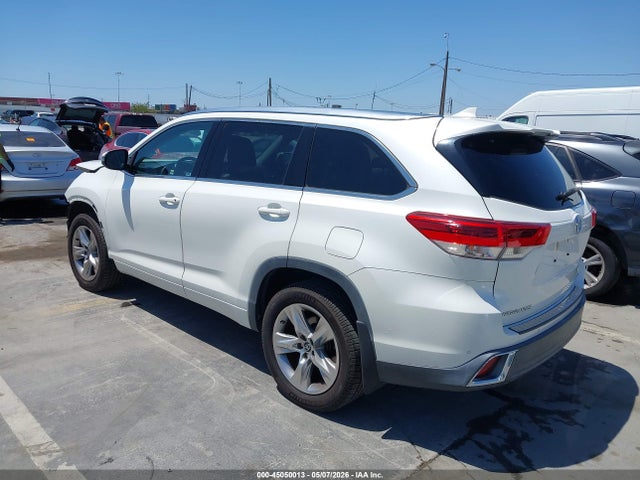 5TDDZRFH8KS739318 Toyota Highlander Limited