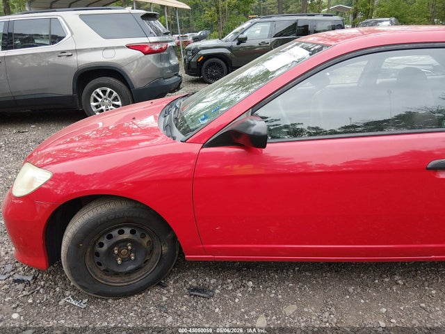 45050059 :رقم المزاد ، 1HGEM21115L039037 vin ، 2005 Honda Civic Vp مزاد بيع