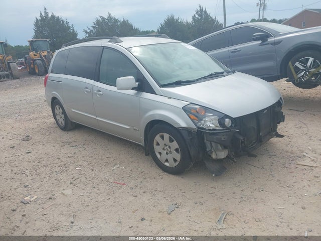 Aukcja sprzedaży 2006 Nissan Quest 3.5 S, vin: 5N1BV28U86N125431, numer aukcji: 45050123