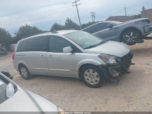 45050123 :رقم المزاد ، 5N1BV28U86N125431 vin ، 2006 Nissan Quest 3.5 S مزاد بيع