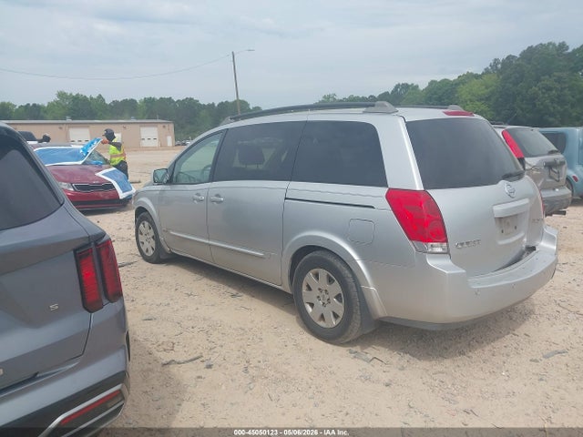 45050123 :رقم المزاد ، 5N1BV28U86N125431 vin ، 2006 Nissan Quest 3.5 S مزاد بيع