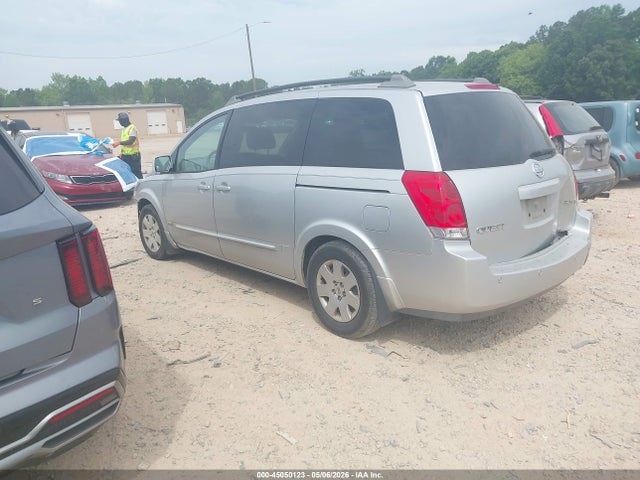45050123 :رقم المزاد ، 5N1BV28U86N125431 vin ، 2006 Nissan Quest 3.5 S مزاد بيع