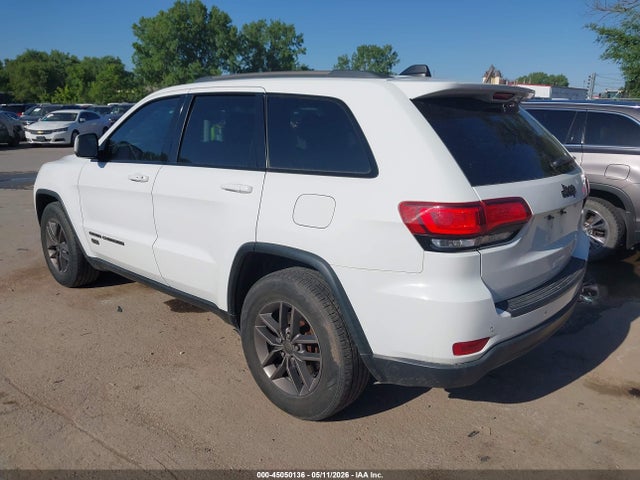Продаж на аукціоні авто 2016 Jeep Grand Cherokee 75th Anniversary, vin: 1C4RJEAG8GC382798, номер лоту: 45050136