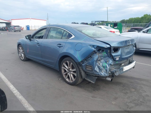 2017 Mazda Mazda6 Touring მანქანა იყიდება აუქციონზე, vin: JM1GL1V5XH1116635, აუქციონის ნომერი: 45050190