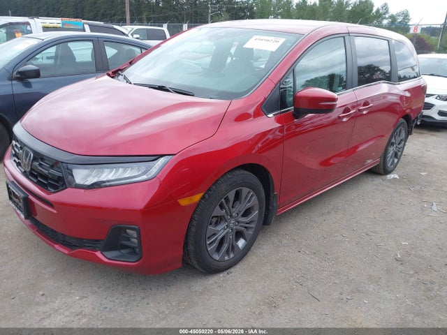 2025 Honda Odyssey Touring მანქანა იყიდება აუქციონზე, vin: 5FNRL6H84SB067507, აუქციონის ნომერი: 45050220