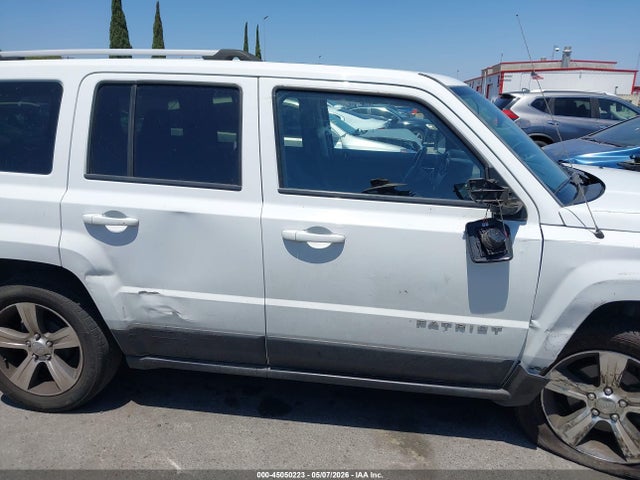 2016 Jeep Patriot High Altitude Edition მანქანა იყიდება აუქციონზე, vin: 1C4NJPFA7GD603560, აუქციონის ნომერი: 45050223