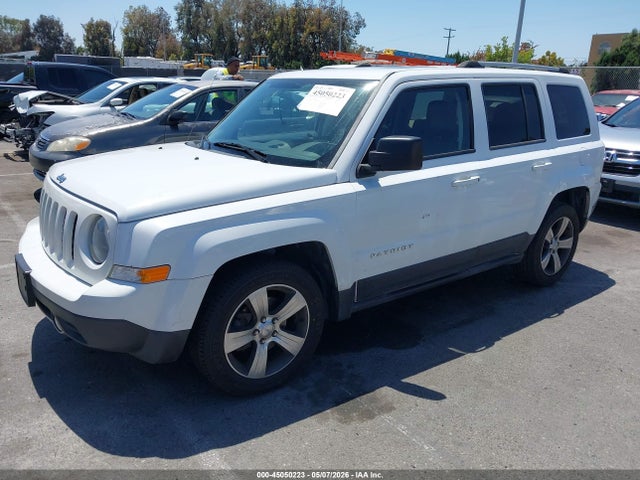 2016 Jeep Patriot High Altitude Edition მანქანა იყიდება აუქციონზე, vin: 1C4NJPFA7GD603560, აუქციონის ნომერი: 45050223