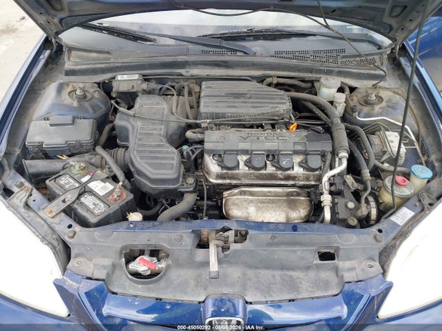 2001 Honda Civic Ex მანქანა იყიდება აუქციონზე, vin: 1HGEM219X1L034578, აუქციონის ნომერი: 45050292