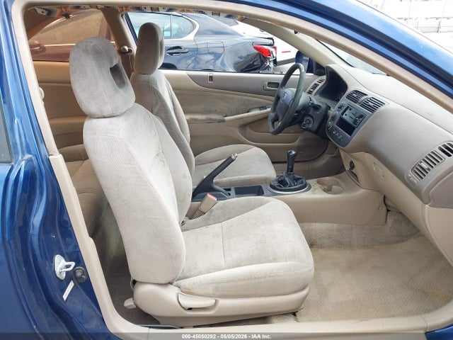 2001 Honda Civic Ex მანქანა იყიდება აუქციონზე, vin: 1HGEM219X1L034578, აუქციონის ნომერი: 45050292