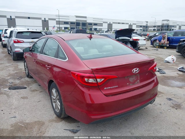Aukcja sprzedaży 2016 Hyundai Sonata Se, vin: 5NPE24AF0GH272071, numer aukcji: 45050300