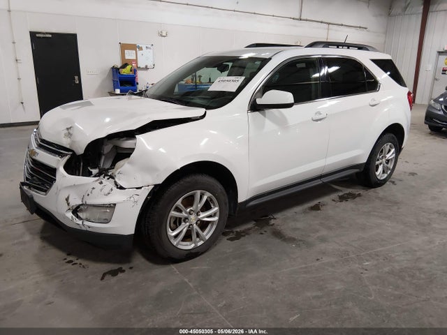 2016 Chevrolet Equinox Lt მანქანა იყიდება აუქციონზე, vin: 2GNFLFE36G6120417, აუქციონის ნომერი: 45050305