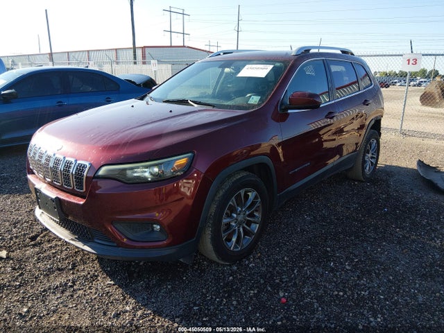 2019 Jeep Cherokee Latitude Plus Fwd მანქანა იყიდება აუქციონზე, vin: 1C4PJLLBXKD242090, აუქციონის ნომერი: 45050509