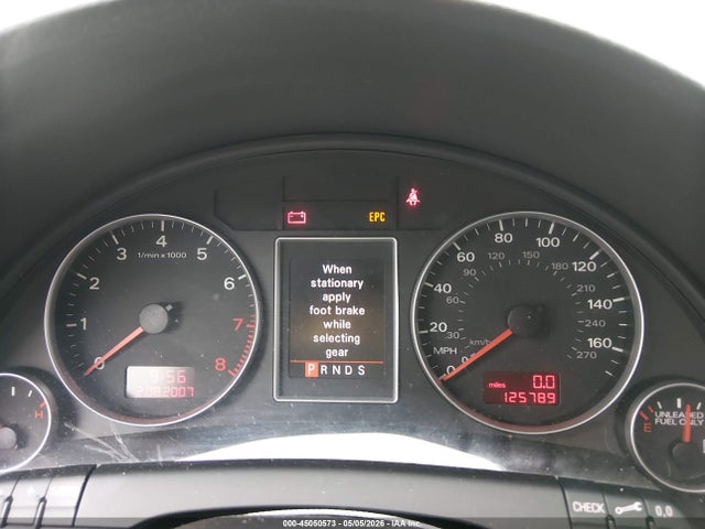 2008 Audi A4 2.0t/2.0t Special Edition მანქანა იყიდება აუქციონზე, vin: WAUAF78E68A119301, აუქციონის ნომერი: 45050573