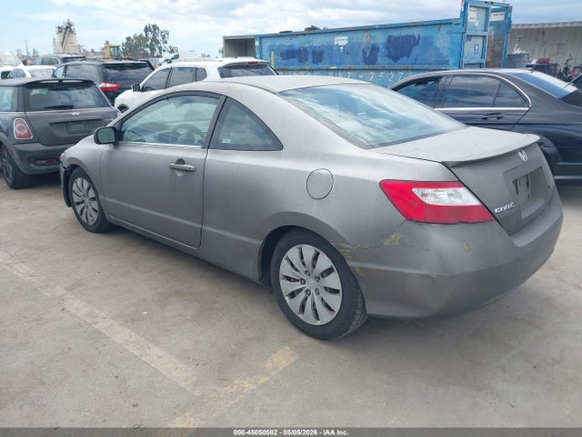 2006 Honda Civic Lx მანქანა იყიდება აუქციონზე, vin: 2HGFG12646H550059, აუქციონის ნომერი: 45050582