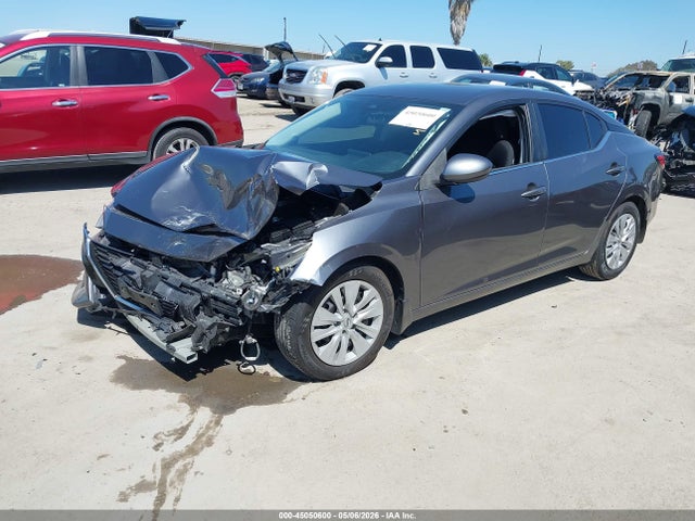 2021 Nissan Sentra S Xtronic Cvt მანქანა იყიდება აუქციონზე, vin: 3N1AB8BV9MY303945, აუქციონის ნომერი: 45050600
