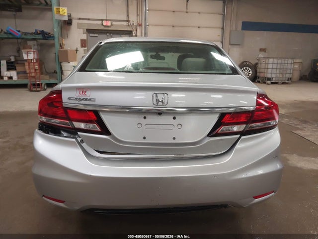 45050667 :رقم المزاد ، 2HGFB2F52DH528998 vin ، 2013 Honda Civic Lx مزاد بيع