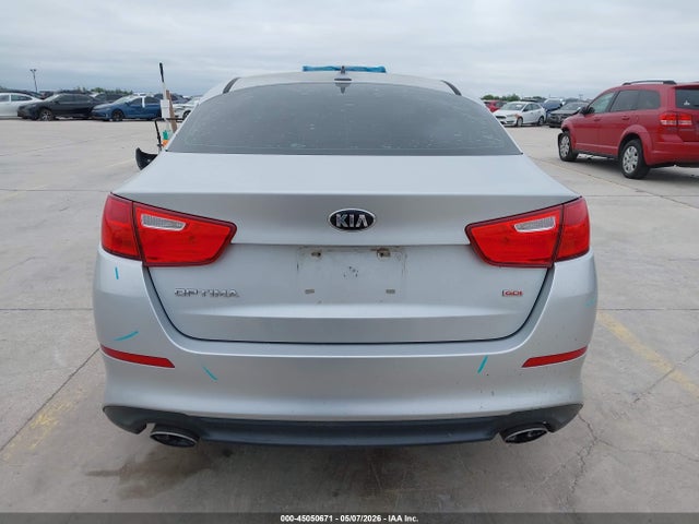 2014 Kia Optima Lx მანქანა იყიდება აუქციონზე, vin: 5XXGM4A70EG328854, აუქციონის ნომერი: 45050671