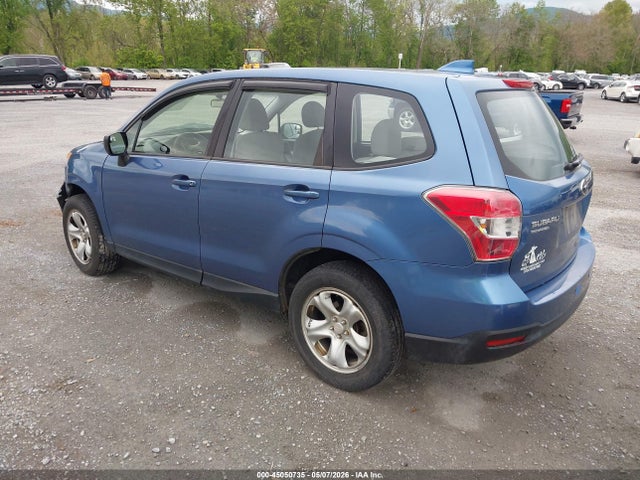2016 Subaru Forester 2.5i მანქანა იყიდება აუქციონზე, vin: JF2SJAAC6GH565192, აუქციონის ნომერი: 45050735