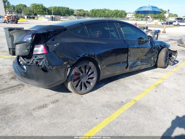 2021 Tesla Model 3 Performance Dual Motor All-wheel Drive მანქანა იყიდება აუქციონზე, vin: 5YJ3E1EC5MF849846, აუქციონის ნომერი: 45050739