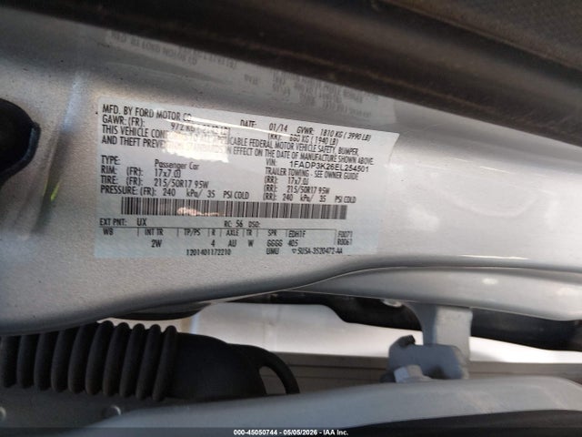 Ford FOCUS SE 2014 1FADP3K26EL254501 Image 9
