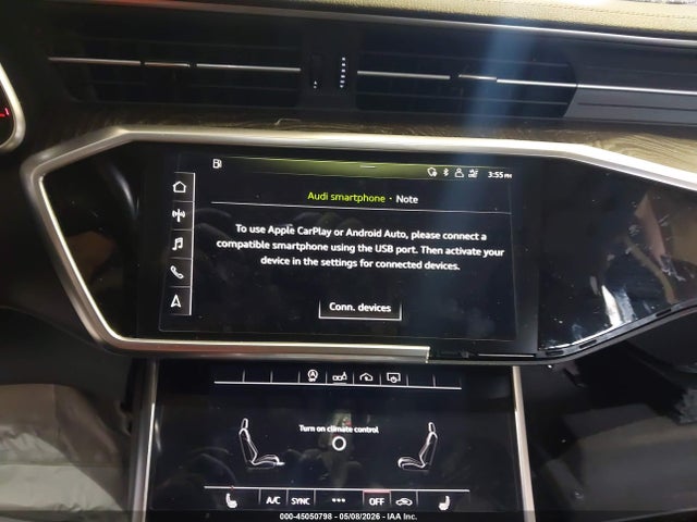 2019 Audi A6 55 Premium მანქანა იყიდება აუქციონზე, vin: WAUL2AF29KN024693, აუქციონის ნომერი: 45050798