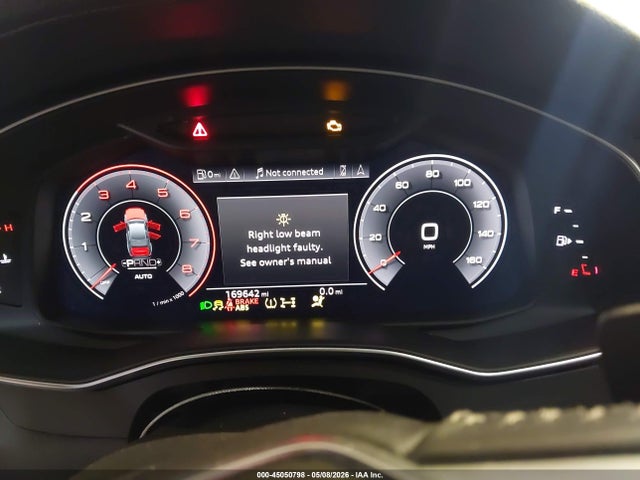 2019 Audi A6 55 Premium მანქანა იყიდება აუქციონზე, vin: WAUL2AF29KN024693, აუქციონის ნომერი: 45050798