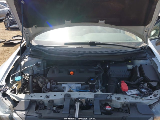 2012 Honda Civic Lx მანქანა იყიდება აუქციონზე, vin: 2HGFB2F54CH558583, აუქციონის ნომერი: 45050872