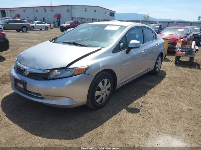 2012 Honda Civic Lx მანქანა იყიდება აუქციონზე, vin: 2HGFB2F54CH558583, აუქციონის ნომერი: 45050872