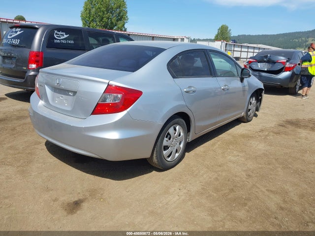 2012 Honda Civic Lx მანქანა იყიდება აუქციონზე, vin: 2HGFB2F54CH558583, აუქციონის ნომერი: 45050872