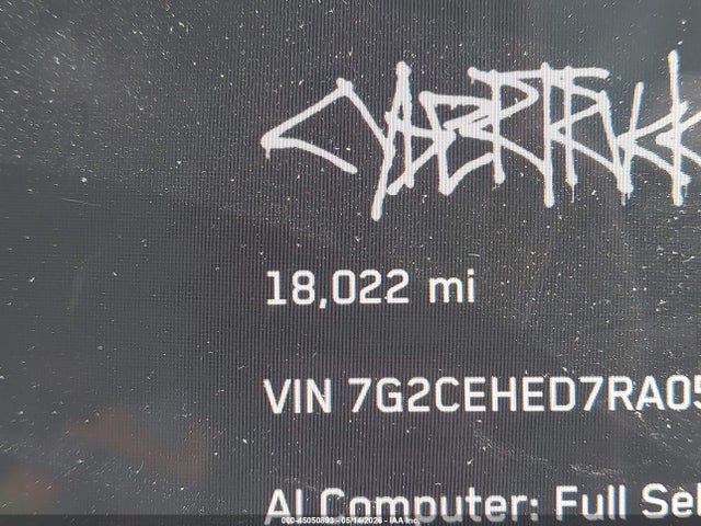 Продаж на аукціоні авто 2024 Tesla Cybertruck All-wheel Drive, vin: 7G2CEHED7RA052999, номер лоту: 45050893